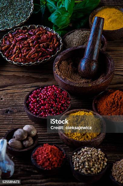 Asian Hot Cuisine With Traditional Spices Stock Photo - Download Image Now - Anise, Asia, Asian Culture