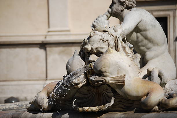 istock Moro Fountain in Piazza Navona. Rome, Italy 525585677