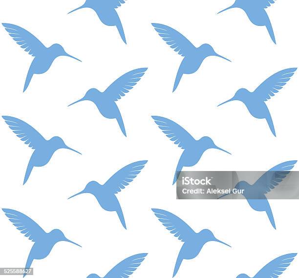 Hummingbird Pattern Stock Illustration - Download Image Now - Abstract ...