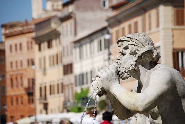 istock Moro Fountain in Piazza Navona. Rome, Italy 525610209