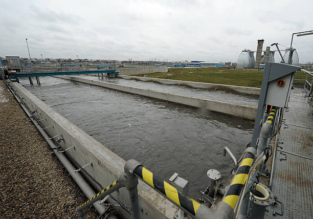 istock Wastewater treatment plant 525613193