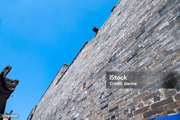 Grunge Brick Wall Stock Photo - Download Image Now - Aging Process, Ancient, Blue