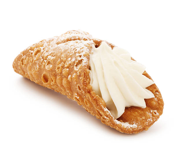 italienische cannoli - cannoli italian culture ricotta dessert stock-fotos und bilder