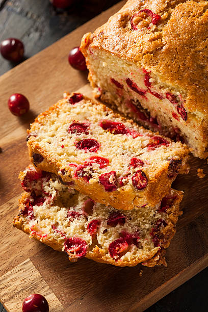 istock Homemade Festive Cranberry Bread 525616051
