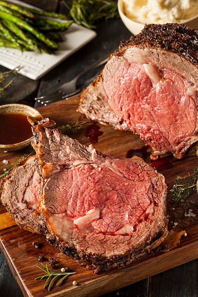 istock Homemade Grass Fed Prime Rib Roast 525623529