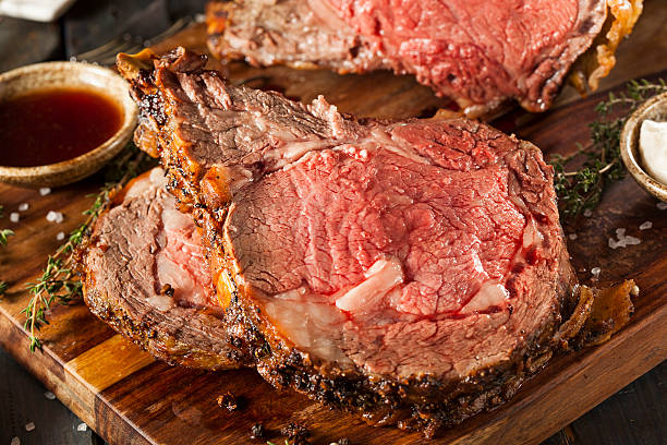 istock Homemade Grass Fed Prime Rib Roast 525623547