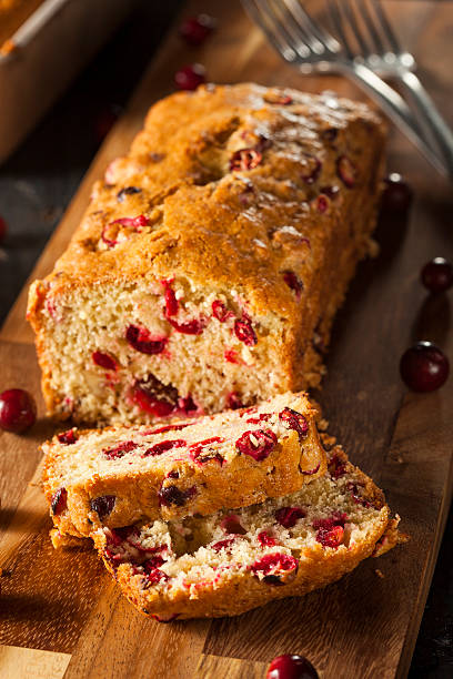 istock Homemade Festive Cranberry Bread 525623845