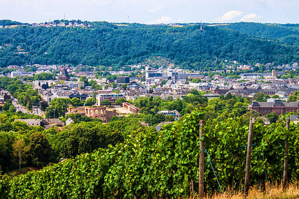Aerial view of Trier, Germany