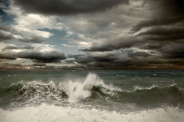istock View of storm seascape 525625497