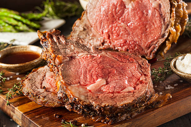 istock Homemade Grass Fed Prime Rib Roast 525625897