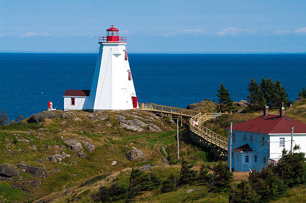 swallow tail lighthouse - grand manan island zdjęcia i obrazy z banku zdjęć