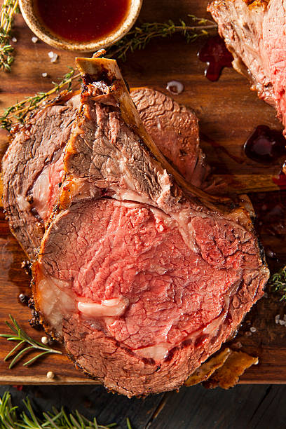 istock Homemade Grass Fed Prime Rib Roast 525626939
