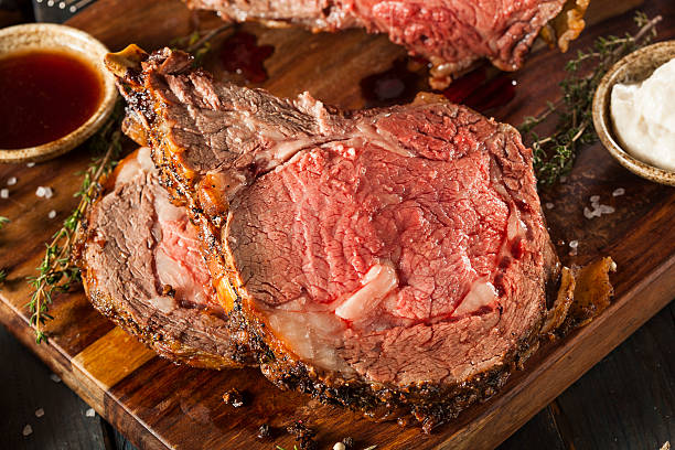 istock Homemade Grass Fed Prime Rib Roast 525626985