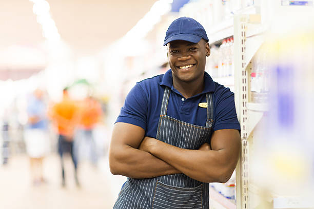 istock african supermarket worker portrait 525630679