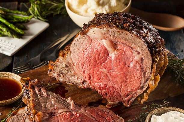 istock Homemade Grass Fed Prime Rib Roast 525636333
