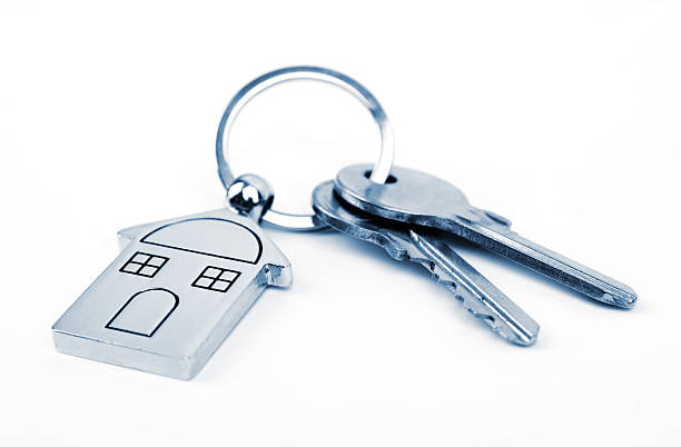 istock House keys with house figure 525641331