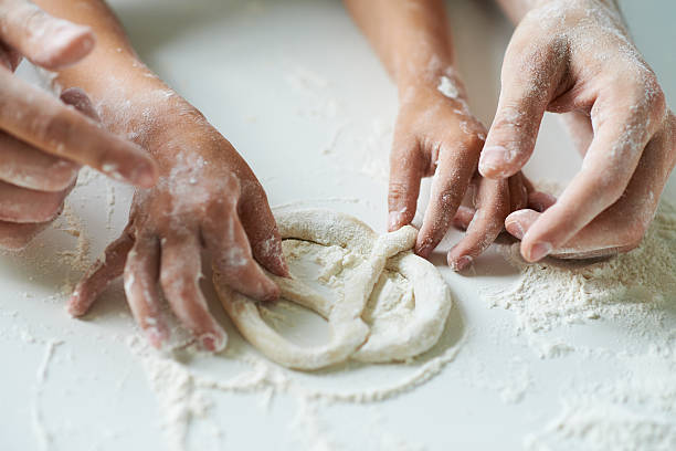 istock Homemade pretzel 525641627