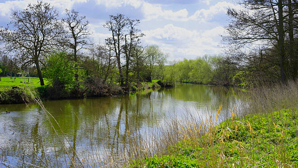 río, luz - uk beauty in nature worcestershire vale of evesham fotografías e imágenes de stock