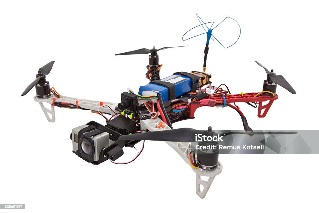 Quadcapter Quadcopter Stock Photo - Download Image Now - Drone, Video Piloting ...