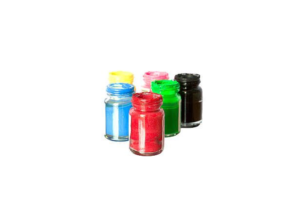istock the bottle of poster color 525651499