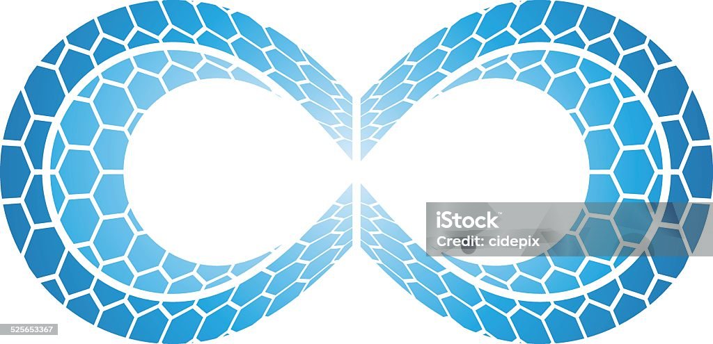 Infinity Symbol Design Stock Illustration - Download Image Now ...