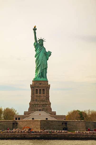 istock Lady Liberty statue in New York 525654273