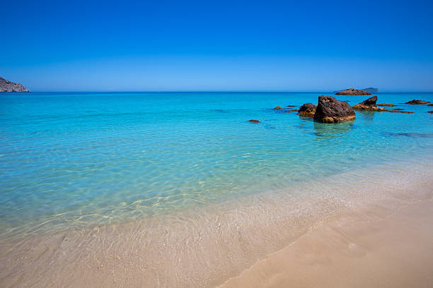 istock Ibiza Aigues Blanques Aguas Blancas Beach at Santa Eulalia 525654861