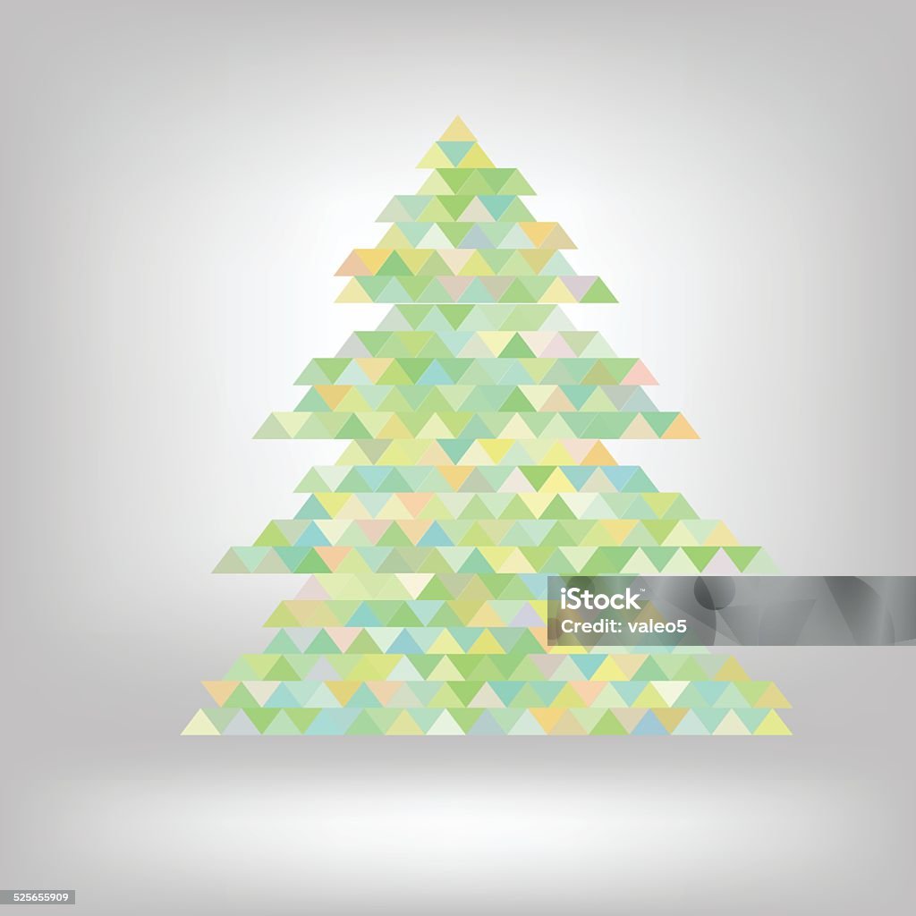 Abstract Spruce Tree Abstract Green Spruce Stock Illustration - Download Image Now ...
