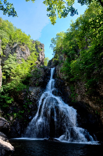 First waterfall of Two Waterfalls in Yalova/Turkey