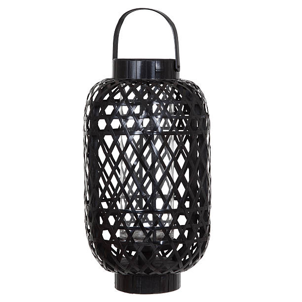 istock Lantern made of glass and wood 525670893