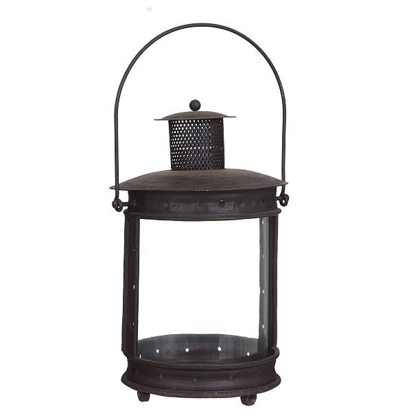istock Lantern made of iron and glass 525671423
