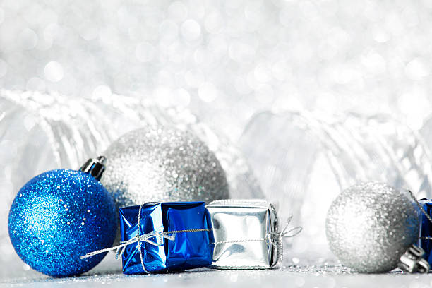 istock Christmas gifts and balls 525671477