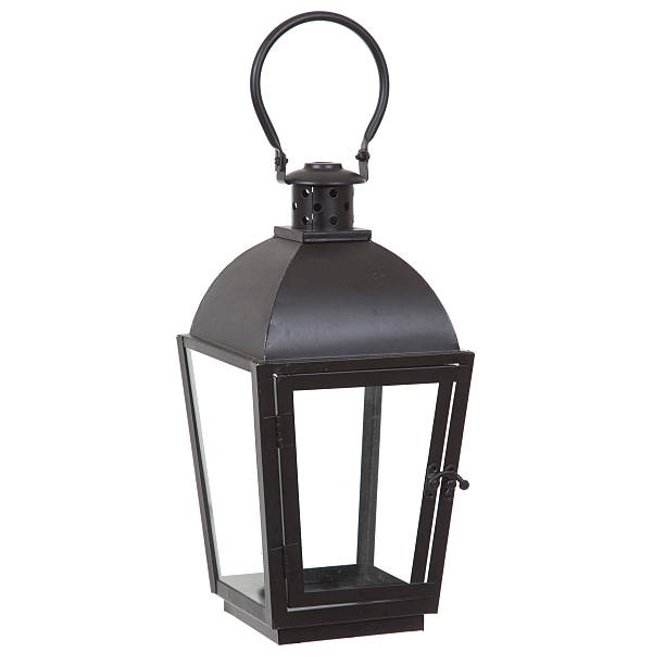 istock Lantern made of iron and glass 525671607