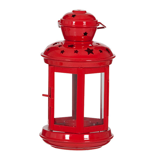 istock Lantern made of iron and glass 525671783