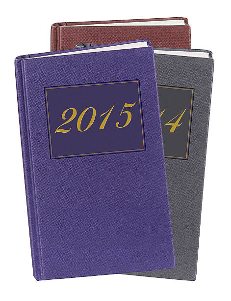 istock Diaries - new year, time passing concept. 525672177