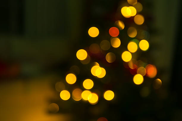 istock abstract christmas background with defocused lights 525674149