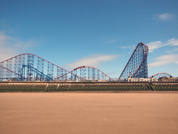 Roller Coaster stock photo