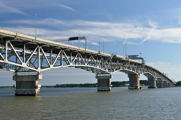 istock Bridge over York River in Yorktown of Virginia 525674821
