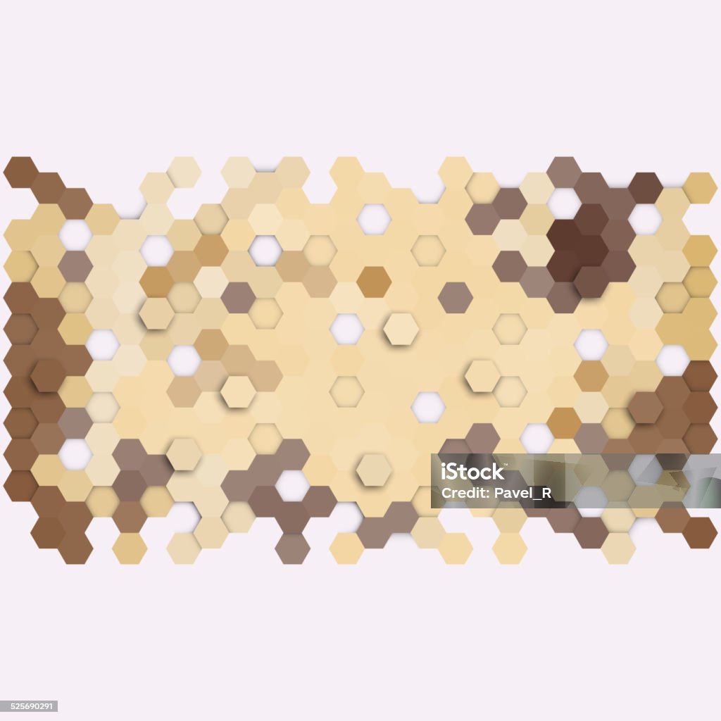 Geometric Background Abstract Hexagonal Pattern Vector Stock ...
