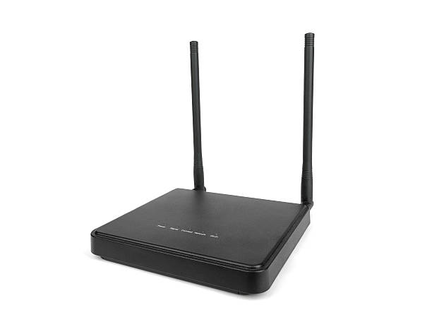 router inalámbrico CDMA Aislado en blanco. - foto de stock