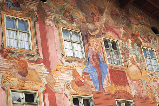 istock Painted house in Bavaria 525694169