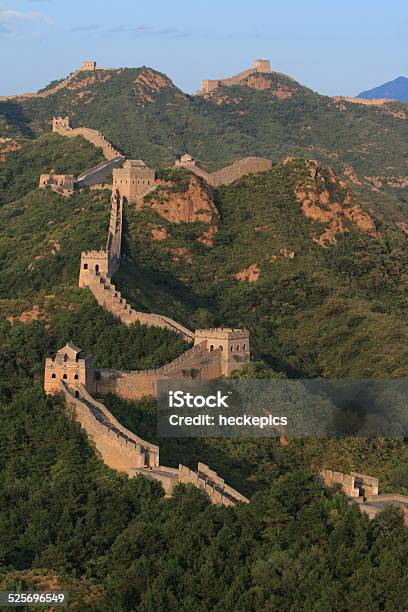 The Great Wall Of China Near Jinshanling Stock Photo - Download Image Now - Great Wall Of China, Asia, Badaling