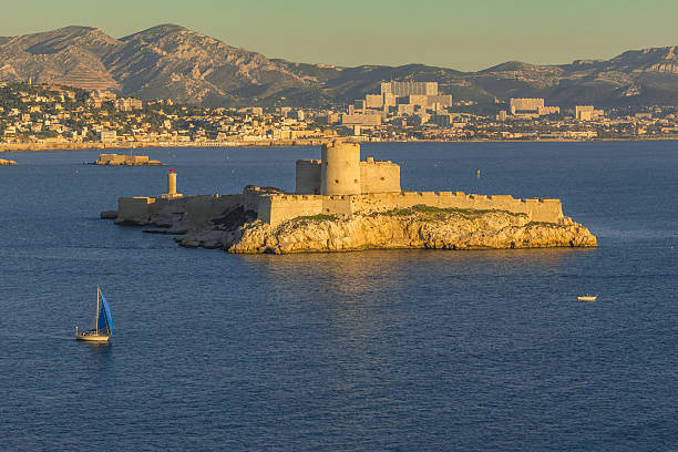 Chateau d'If prison at Marsella in France