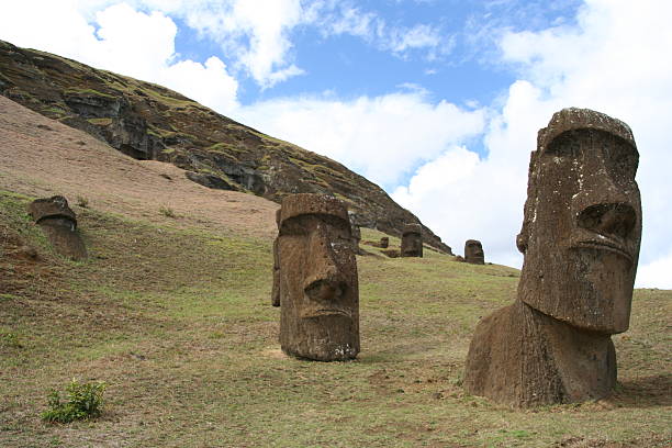 istock Rano Raraku, Moai at Easter Island 525719809