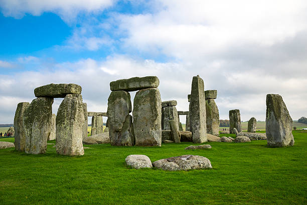 istock Stonehenge prehistoric monument located in Wiltshire, England. 525720423