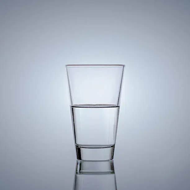 Photo of Half glass of water
