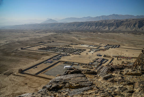 Base, NATO, Afghanistan, desert, military