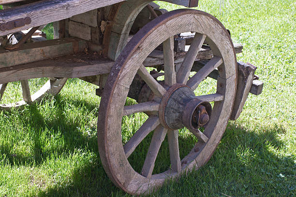 istock the wheel of the wagon 525730848