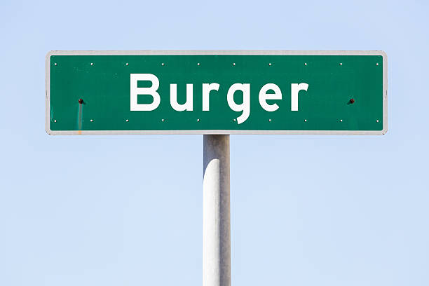 istock American empty street name sign 525733182