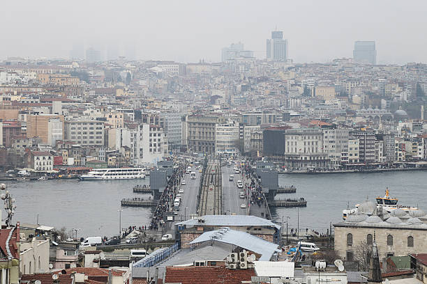 istock Galata and Karakoy district in Istanbul 525736282